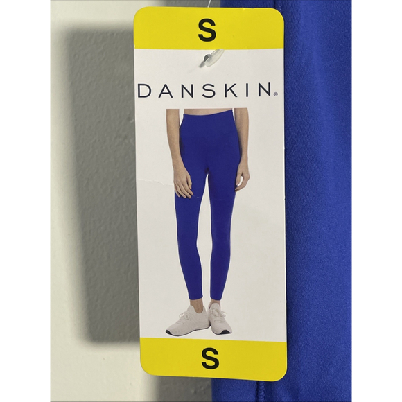 Danskin Women's Lightweight Active 7/8 Legging, Dazzling Blue, Size S New - Picture 6 of 7